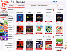 Tablet Screenshot of de.2allgames.com